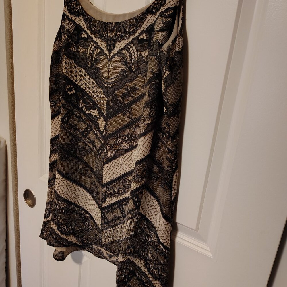 CAbi Camisole Tank Top Layering Lace Floral Size Small Sexy Flirty Date Night